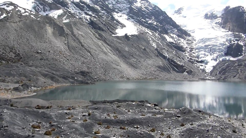 Glacial lake Bolivia